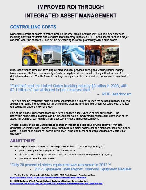 Improving ROI Through Integrated Asset Management